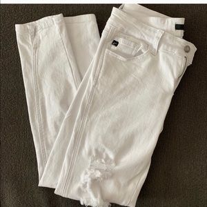 KanCan white distressed jeans